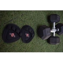 Olympia Grip Pad Ağırlık Eldiveni Siyah Body Fitness İçin Ergonomik Kullanım