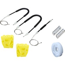 Golf 4 Coupe 1997 - 2015  Cam Kriko Teli Ön Sol-Sağ Set