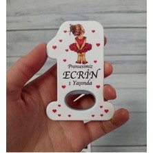 Onura Tasarlat 25 Adet Bir Şeklinde Açacak Magnet Kırmızı Kız Temalı