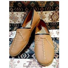 Yemeni Çarık  Avare Model Osmanlı Yemeni Dünyası Taba Renk