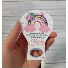 Onura Tasarlat 25 Adet Balon Açacak Magnet Pembe Gökkuşağı
