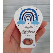 Onura Tasarlat 50 Adet Balon Açacak Mavi Gökkuşağı Temalı