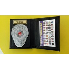 Aldatmaz Yakın Koruma Rozetli Cüzdanı Satınal.sadece Yakın Koruma Görevlisi Sipariş Verebilir.sivile Satılmaz.