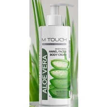 M Touch Aloe Vera Nemlendirici El Yüz & Vücut Kremi (Aloe Vera Hand Face & Body Cream) 250 gr