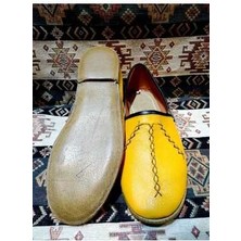 Yemeni (Çarık), Avare Model, Osmanlı Yemeni Dünyası, Sarı Renk