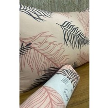 Uykulife Pembe Tüy Çift Kişilik Lastikli Çarşaf Seti