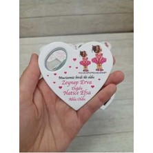 25 Adet Kalp Magnet Açacak Yeni Doğan, Doğum Günü, Sünnet, Nişan, Söz, Düğün Hediyelik