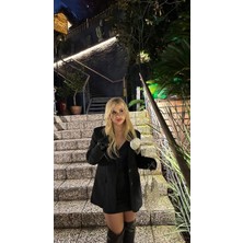glam Blazer Ceket-Etek Takım