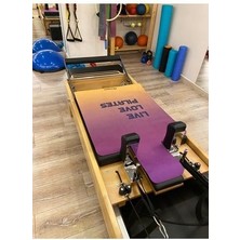 Lila Sarı  Pilates Reformer Mat ( Pilates Matı )