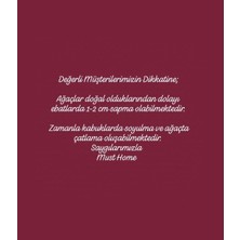 Must Home Doğal Ağaç Zerdali Tekli Ahşap Kütük Zigon Sehpa