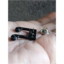 2 Sekizlik Nota Pin Rozet Broş 1 Adet