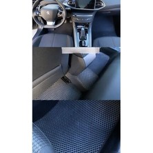 Peugeot 308 2013-2021 Uyumlu Şahmatt Yeni Nesil Eva Paspas