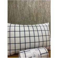 Uykulife Beyaz Minikare Çift Kişilik Lastikli Çarşaf Seti