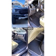 Ford Ranger 2012-2021  Uyumlu Şahmatt Yeni Nesil Eva Paspas