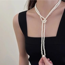 Lovisa Accessories El Yapımı Uzun Tek Sıra Inci Kolye
