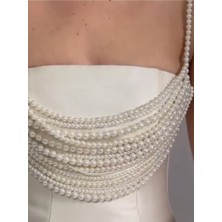 Lovisa Accessories El Yapımı Askılı Inci Büstiyer