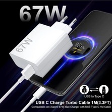 𝐁𝐄𝐀𝐑 𝐋𝐀𝐁𝐒 Xiaomi Redmi Orjinal 67 Watt Turbo Şarj Cihazı
