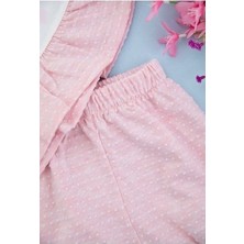 Kız Bebek Cute Baskılı Şortlu Takım 6-12 Ay