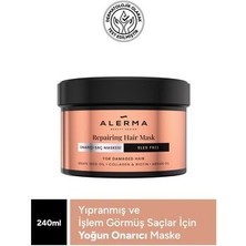 Alerma Yıpranmış ve İşlem Görmüş Saçlar İçin Sülfatsız Saç Bakım Seti