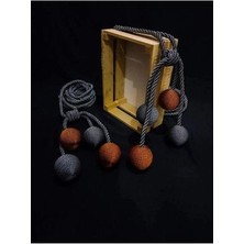 Umay'ın Renkleri Atölyesinden Perde Bağlama Aksesuarı 8 Top