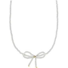 Boncuk Dizi Fiyonk Kolye