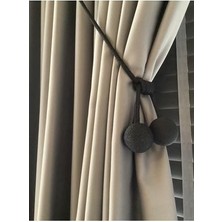 Umay'ın Renkleri Atölyesinden Tavan Broçölü , Tavan Bağlama , 1 Adet , Perde Aksesuarı 2 Top