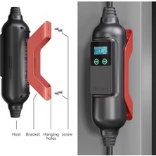 Khons 22KW 32 Amper Wifi Bluetooth Aplikasyonlu Elektrikli Araç Şarj Cihazı Type2 Dönüştürücü Hediyeli