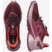 Salamon Salomon Supercross 4 Gore-Tex Kadın Koşu Ayakkabısı - Bordo