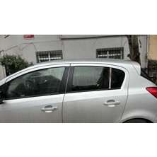 Opel Corsa D 2006-2016 Krom Cam Kelebek Kromu 2 Parça Paslanmaz Çelik