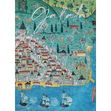 Usturlab Kitap Matrakçı Nasuh'un Galata'sı