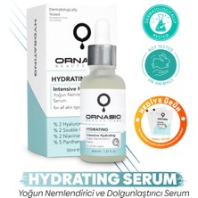 2 Adet Yoğun Nemlendirici ve Dolgunlaştırıcı Serum - Hyaluronik Asit Kolajen Niacinamide Panthenol 30 ml