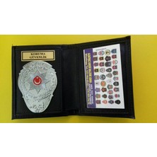 Aldatmaz Özel Güvenlik Rozetli Cüzdanı Satınal.sadece Özelgüvenlik Görevlisi Sipariş Verebilir.sivile Satılmaz