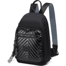 Smart Bags Parlak Kumaş Küçük Boy Askılı Kadın Sırt Çantası 3247