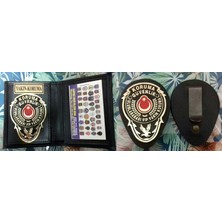 Aldatmaz Yakın Koruma Rozetli Cüzdanı,kemer Rozeti Al.sadece Yakın Koruma Görevlisi Sipariş Verebilir.sivile Satılmaz.