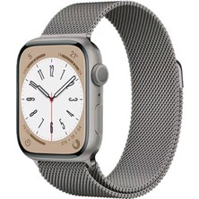 Roketcim Apple Watch 7 45MM Krd-98 Metal Kordon