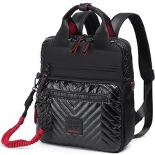 Smart Bags Parlak Kumaş Küçük Boy Askılı Kadın Sırt Çantası 3250
