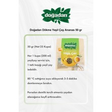 7 Al 6 Öde Doğadan Dökme Yeşil Çay Ananas 50 gr ve Kupa Hediyeli