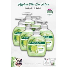 Palmolive 6'lı Set Palmolive Hygiene Plus Koku Giderici Sıvı Sabun 300 ml ve Rosıe