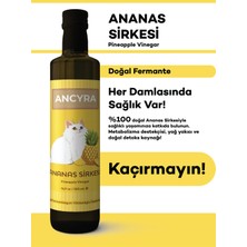 Ancyra Ananas Sirkesi Doğal Fermante 500 ml