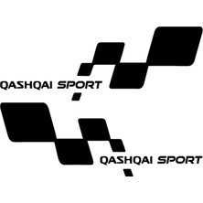 Sönmez Sticker Nissan Qashqai Sport Sticker - Qashqai Sticker - Nissan Sticker - Kapı Altı Sticker - Oto Sticker - Araba Sticker