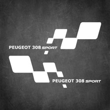 Sönmez Sticker Peugeot Peugeot Peugeot 308 Sport Sticker - Peugeot Sticker - Kapı Altı Sticker - Oto Sticker - Araba Sticker