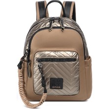 Smart Bags Parlak Kumaş Küçük Boy Askılı Kadın Sırt Çantası 3252