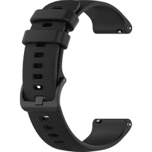 Dmay Amazfit Balance / Amazfit Bip 5 Uyumlu Damalı Silikon Kordon Kayış 22MM