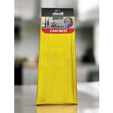 Ellesill Germany Mikrofiber Cam Bezi 40X40 Sarı - Crystalclear