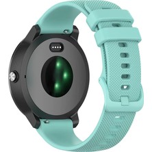 Dmay Amazfit Gtr 3 / Amazfit Gtr 3 Pro Uyumlu Damalı Silikon Kordon 22MM