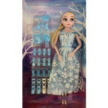 Karlar Ülkesi Elsa Ayakkabılı Aksesuarlı 24 cm Oyuncak Bebek