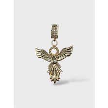 Arnes Jewelry Çelik Taşlı Anka Kuşu Ajda Charmı (Bilezik Hariçtir)