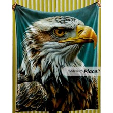 Elmas Dizayn Özel Tasarım 80 x 150  cm  Banyo&plaj&spor Havlusu Antibakteriyel Hipoalerjenik