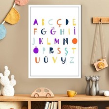 Alfabe 1 Çerçeve ve Poster - HA1036
