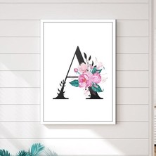 Kişiye Özel Harf 1 Çerçeve ve Poster - HRF1002